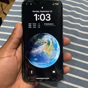 iPhone 11 with AirPods & cases